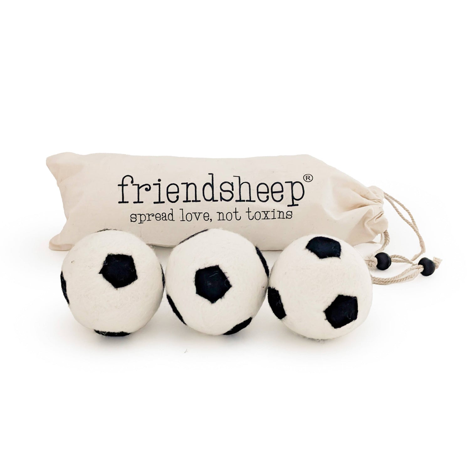 World Cup Soccer Eco Dryer Balls - Set of 3-Respectful Goods