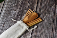 Reusable Cutlery Set - Bamboo - Set-Respectful Goods