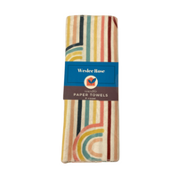 Reusable Paper Towels - Weslee Rose - 6. Cloths per Pack - 100% Cotton Flannel, Assorted Colors and Patterns