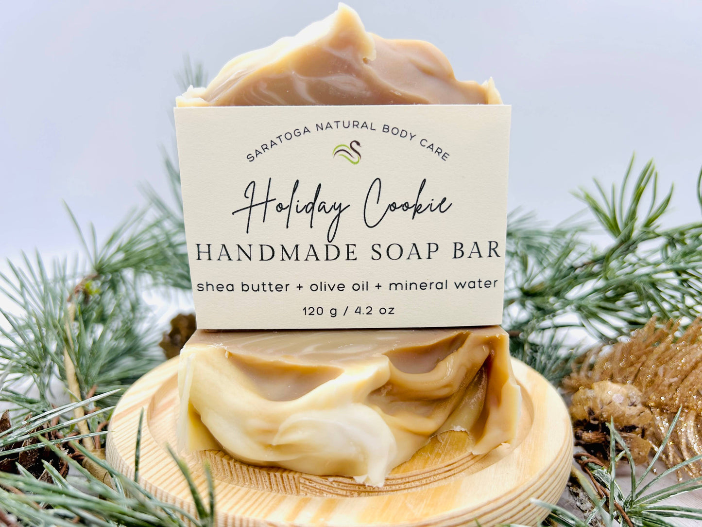 SEASONAL Holiday Cookie Handmade Soap Bar VEGAN WINTER-Respectful Goods