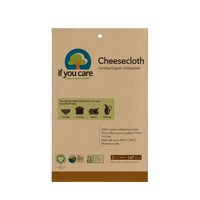 Zero-Waste Kitchen Essential – Cheesecloth – If You Care – 1 Roll – Certified Organic, Unbleached, GOTS Certified Cotton