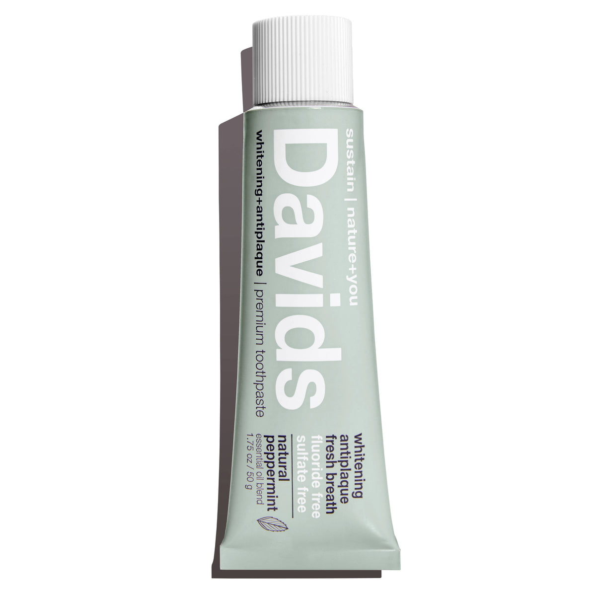 Davids travel size premium toothpaste / peppermint-Respectful Goods