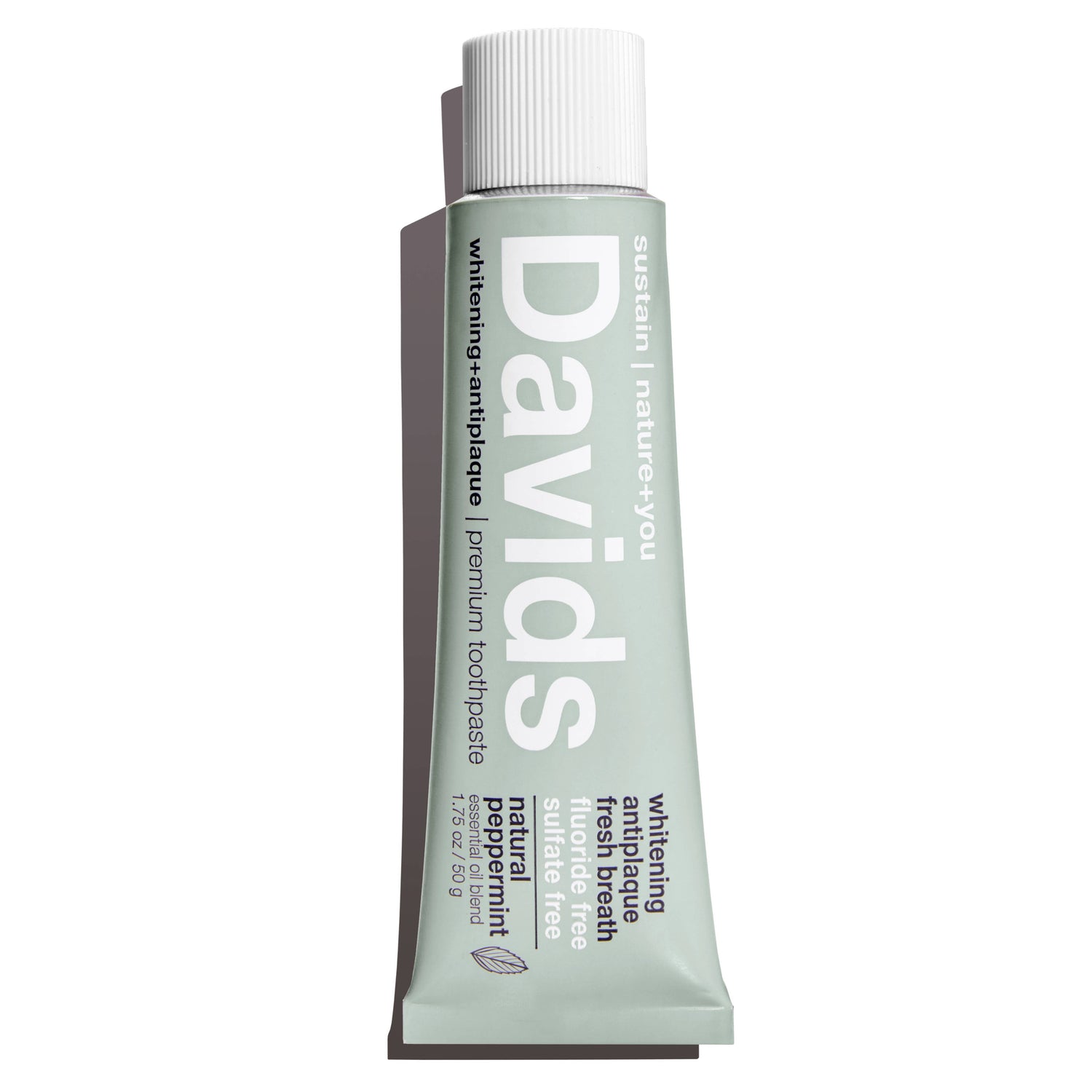 Davids travel size premium toothpaste / peppermint-Respectful Goods