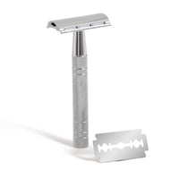 Metal Safety Razor (With 5 Blades)-Respectful Goods