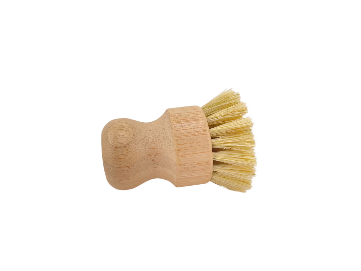 Dish Brush Handless Medium Bristles - Bamboo - Single-Respectful Goods