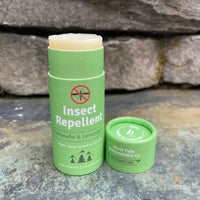 Natural Insect Repellent - 2.5 oz - Citronella & Lemongrass - Zero-Waste, DEET-Free