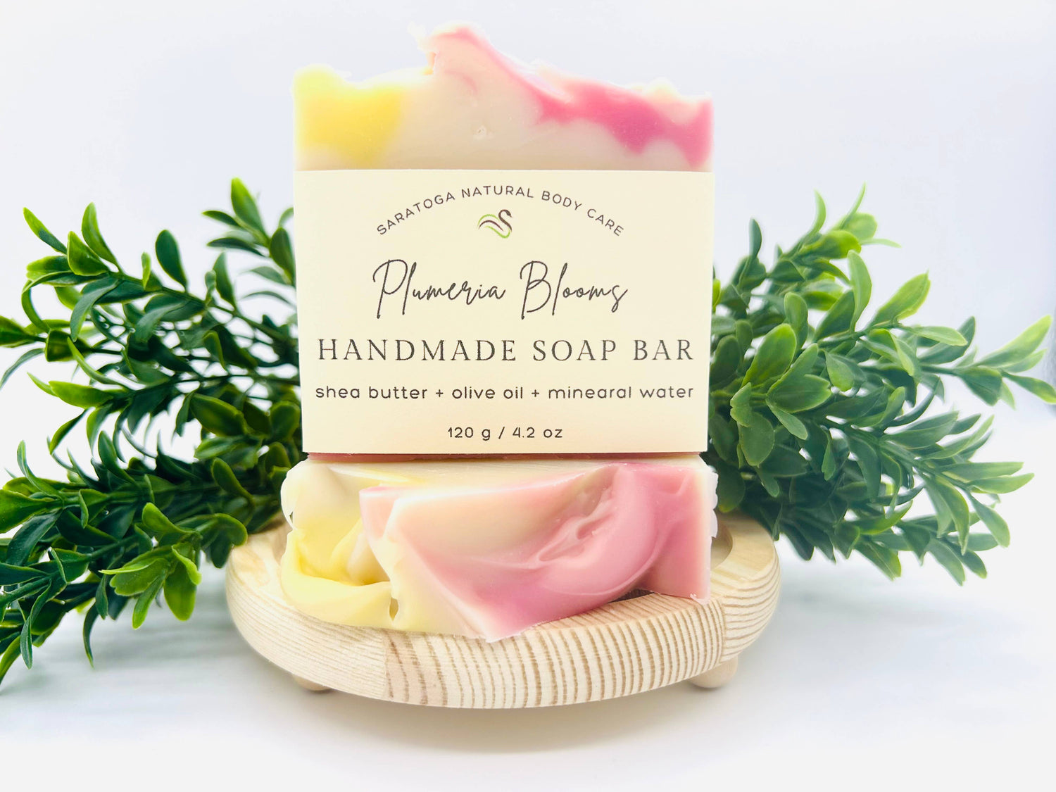 Handmade Soap - 4.5 oz Bar - 21 Scents - Vegan, Palm Oil-Free, Plastic-Free Packaging