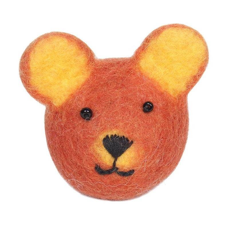 Eco Pet Toys - Assorted Designs - Friendsheep - 4 Handmade Wool Toys - Sustainable, Plastic-Free, Fair Trade