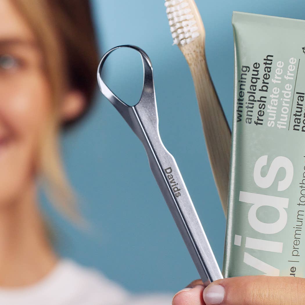 Davids professional tongue scraper-Respectful Goods