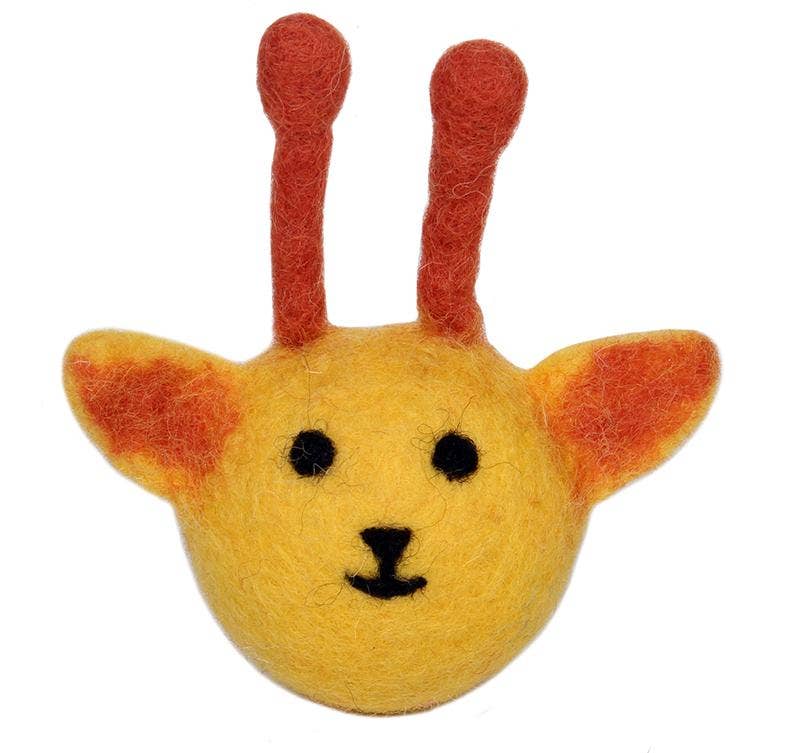Eco Pet Toys - Assorted Designs - Friendsheep - 4 Handmade Wool Toys - Sustainable, Plastic-Free, Fair Trade