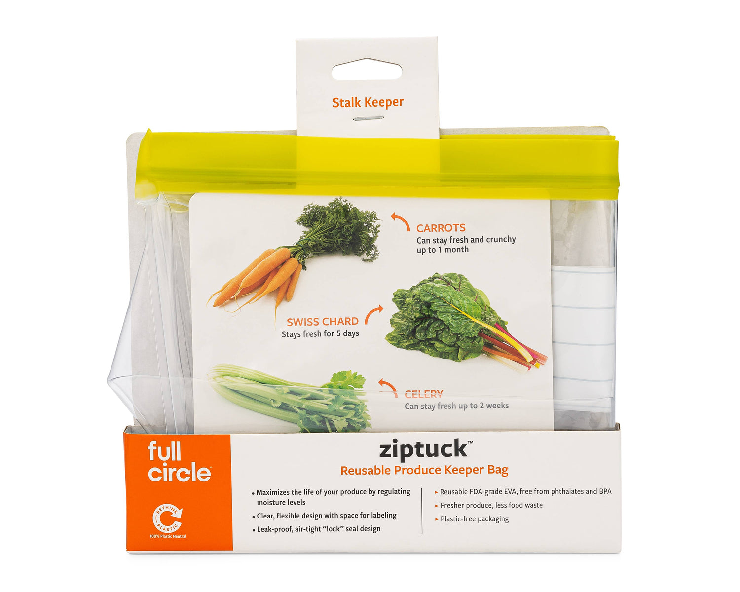Ziptuck Produce Keeper - Stalk Keeper-Respectful Goods