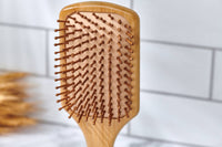 Bamboo Paddle Hair Brush (Unbranded, Unpackaged)-Respectful Goods