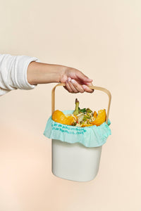 Compostable Trash Bags - Small Space - HoldOn - 30 Bags - 4 Gallon Capacity, Home and Industrial Compostable - Box