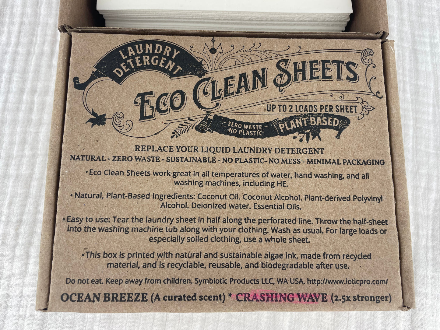 Laundry Detergent Sheets - 100/Box - 6 Scents-Respectful Goods