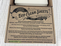 Laundry Detergent Sheets - Symbiotic Products LLC - 50 Sheets per Box - 6 Scents - Plant-Based, Biodegradable, Various Scents