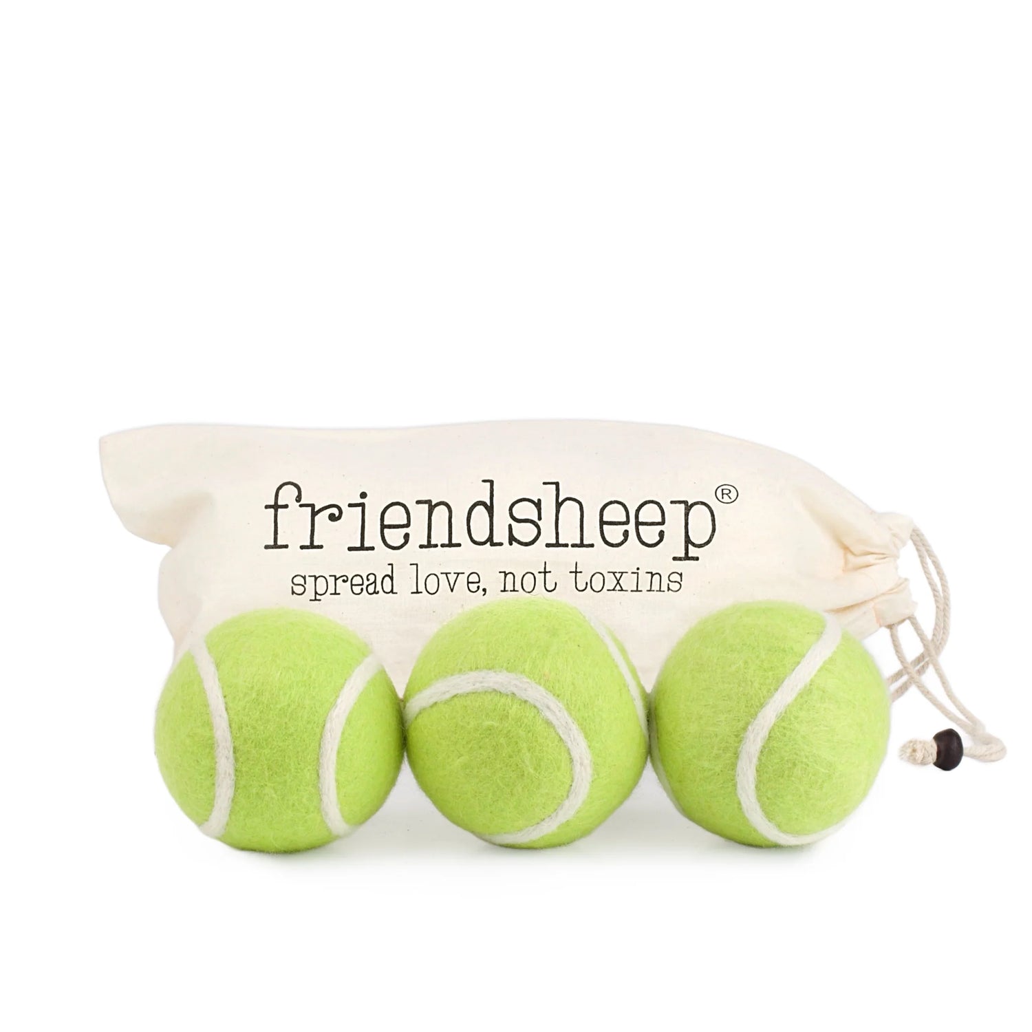 Eco Dryer Balls - Sports Trio - Friendsheep - 3-Pack - Reusable and Plastic-Free
