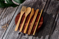 Reusable Cutlery Set - Bamboo - Set-Respectful Goods