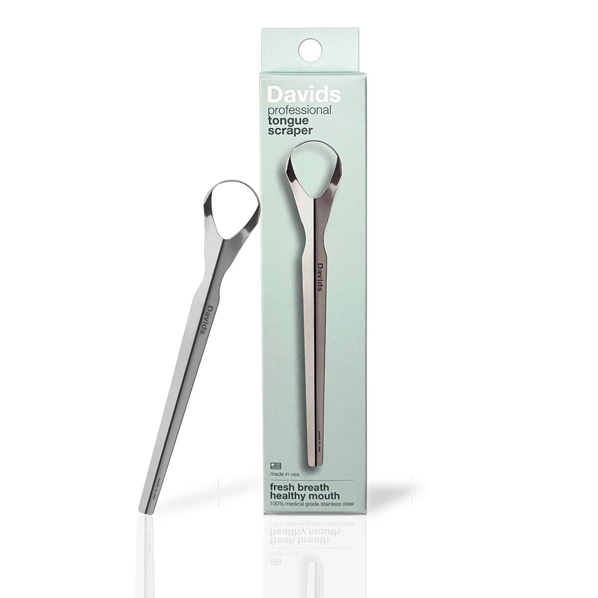 Davids professional tongue scraper-Respectful Goods