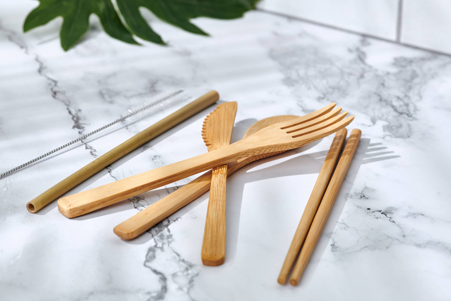 Reusable Cutlery Set - Bamboo - Set-Respectful Goods