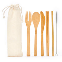 Reusable Cutlery Set - Bamboo - Set-Respectful Goods