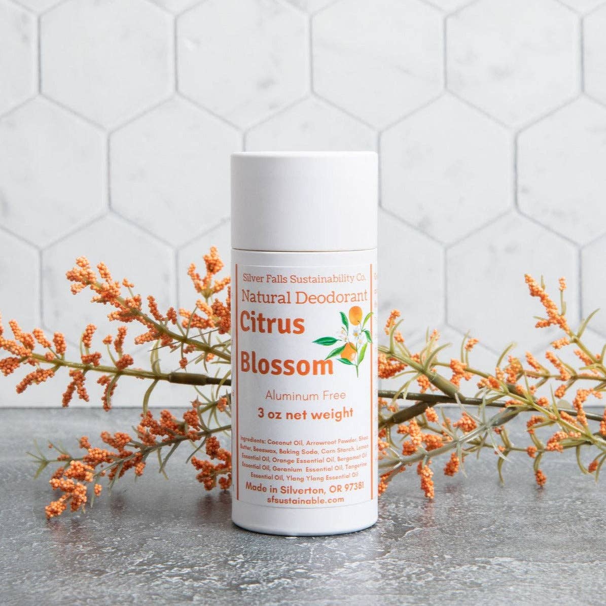 Natural Deodorant - 3.0 oz - Six Scents - Zero-Waste, Long-Lasting Protection
