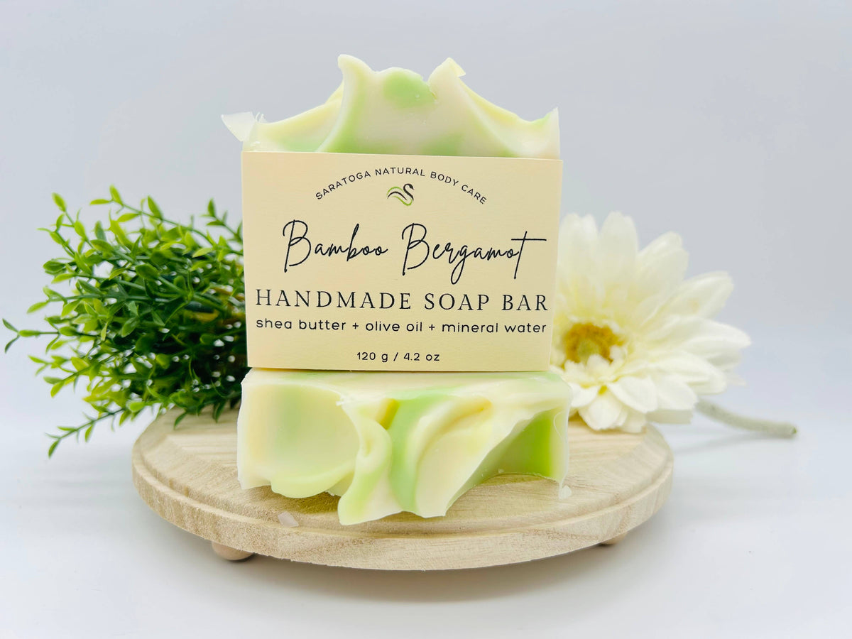 Handmade Soap - 4.5 oz Bar - 21 Scents - Vegan, Palm Oil-Free, Plastic-Free Packaging