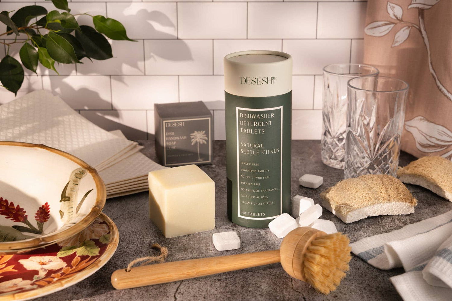 Dish Sponge - Cellulose Fiber - Single-Respectful Goods