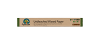 Plastic-Free Food Wrap – Waxed Paper – FSC Certified – If You Care – 1 Roll – Unbleached, Carnauba-Coated, Compostable