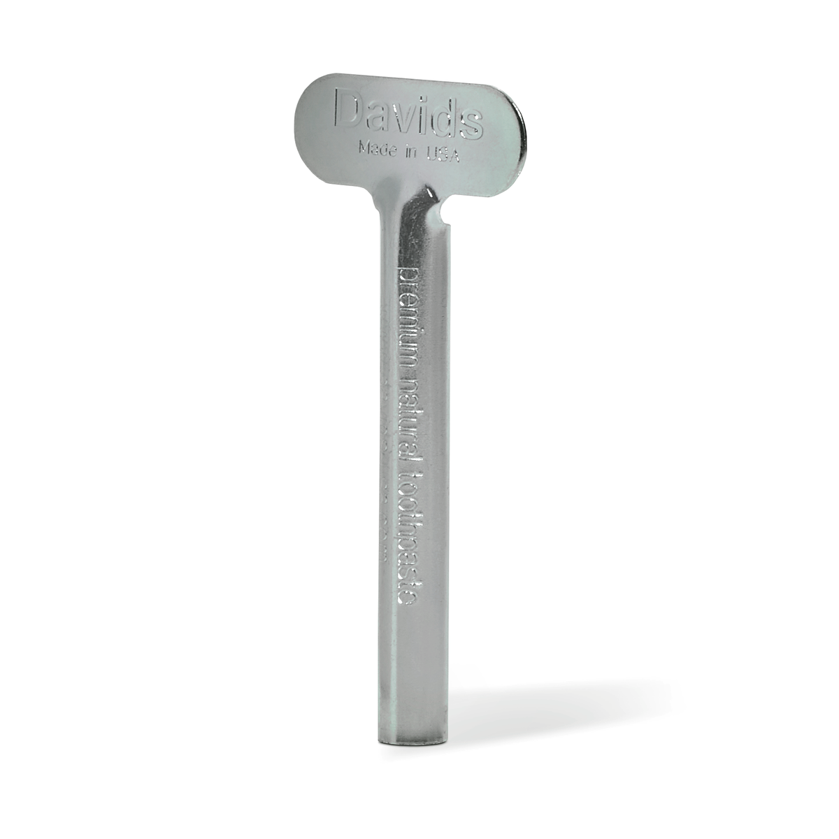 Effortless Toothpaste Squeeze – Tube Key – Davids – Single – Reusable, Waste-Reducing, Stainless Steel Tool