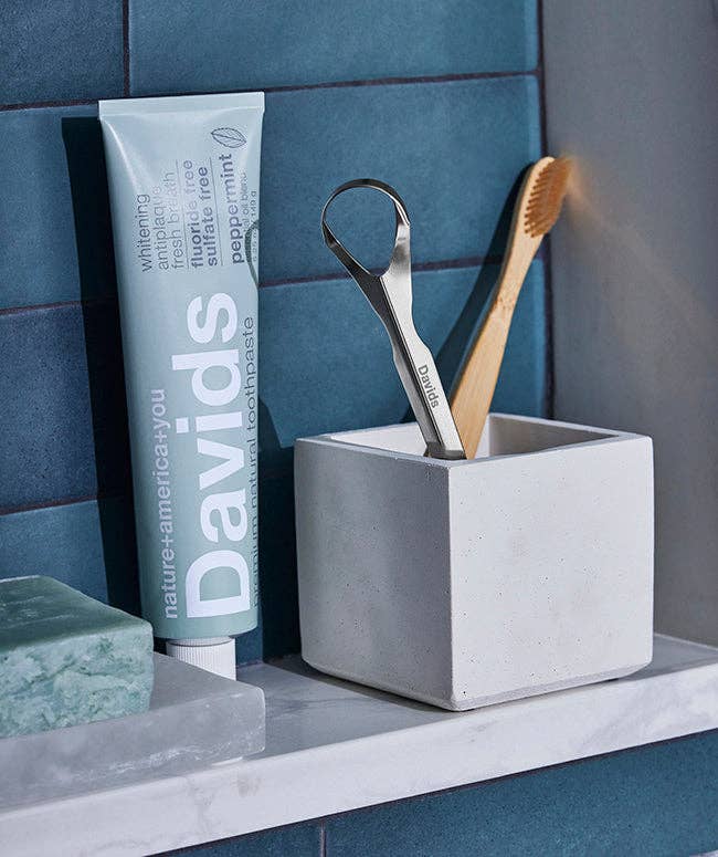 Davids professional tongue scraper-Respectful Goods