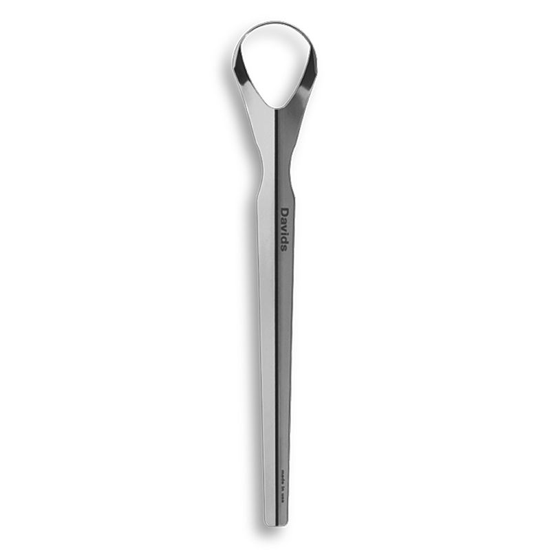 Davids professional tongue scraper-Respectful Goods