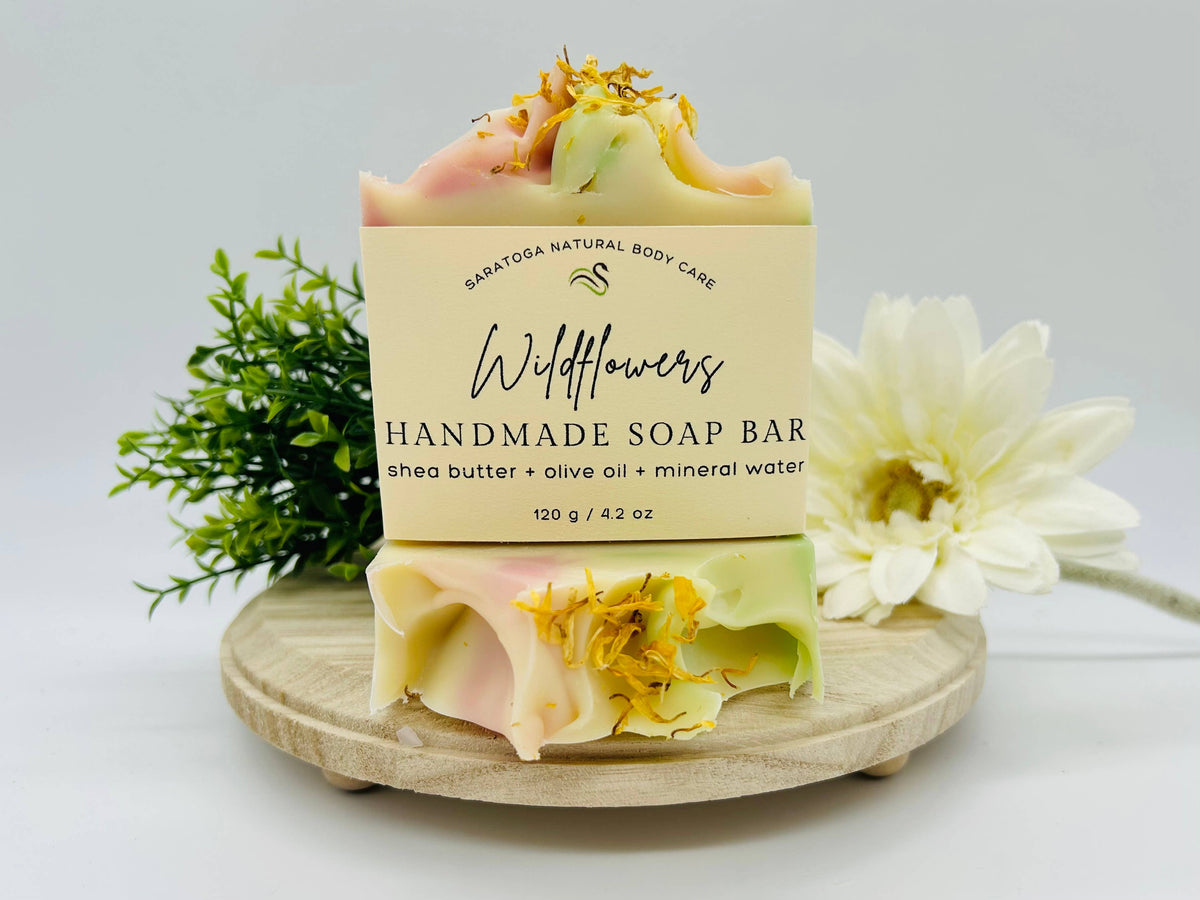 Handmade Soap - 4.5 oz Bar - 21 Scents - Vegan, Palm Oil-Free, Plastic-Free Packaging