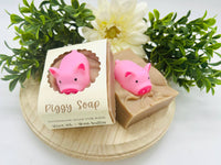 Piggy Handmade Soap Bar for Kids VEGAN COLD PROCESS-Respectful Goods